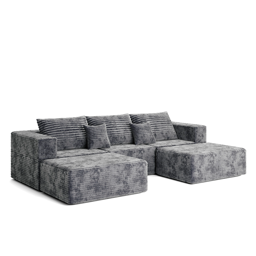 Rowan U-Shape 6-Seat Sectional Sofa