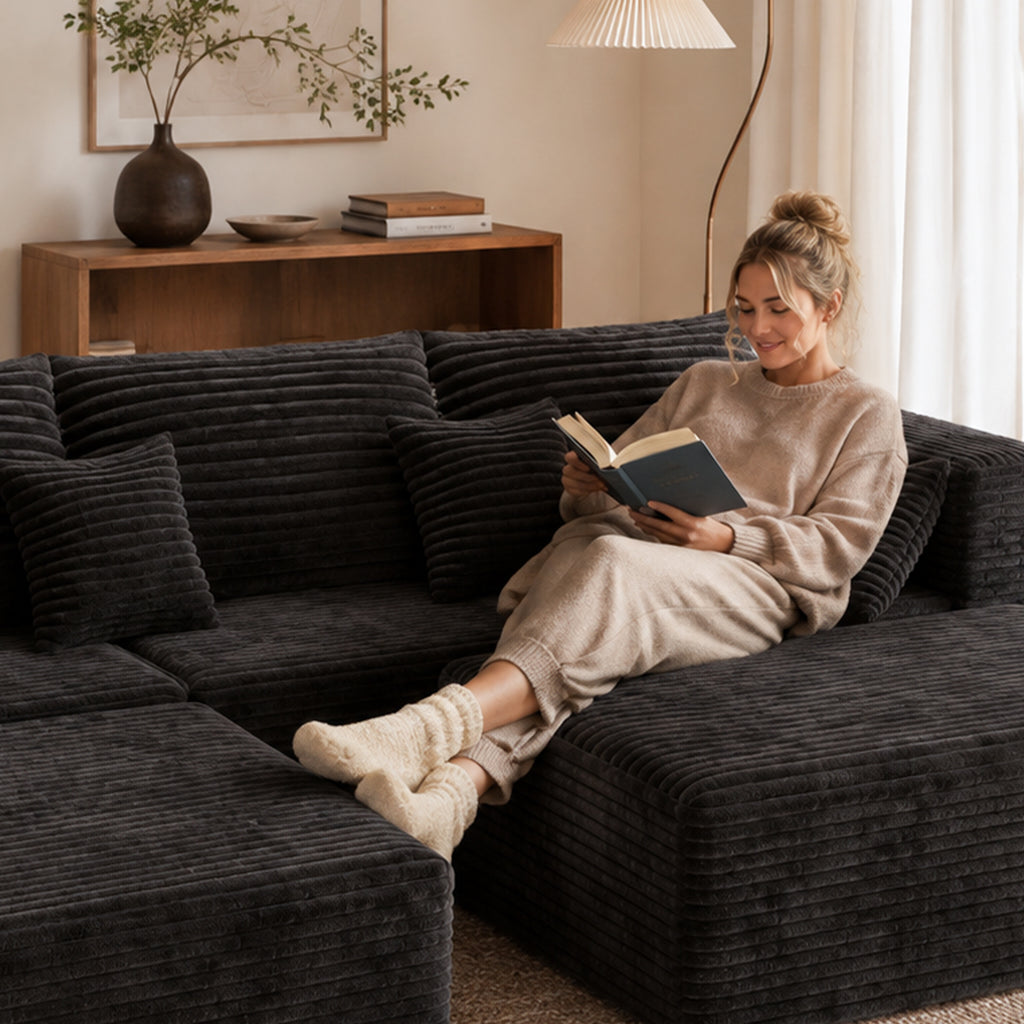 Rowan U-Shape 6-Seat Sectional Sofa