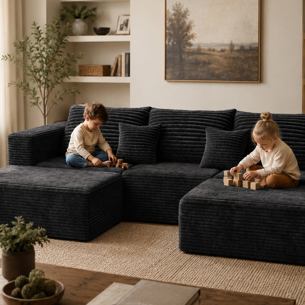 Rowan U-Shape 6-Seat Sectional Sofa