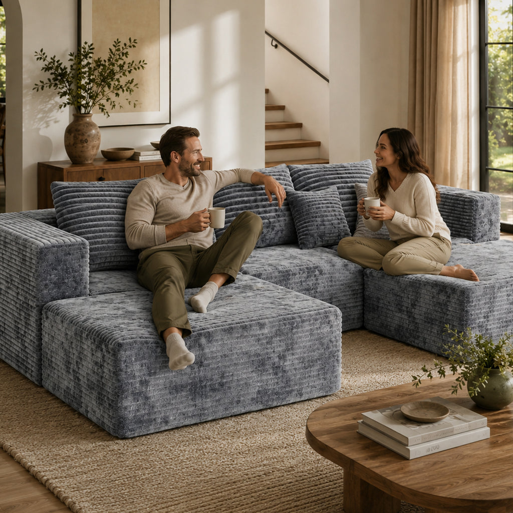 Rowan U-Shape 6-Seat Sectional Sofa