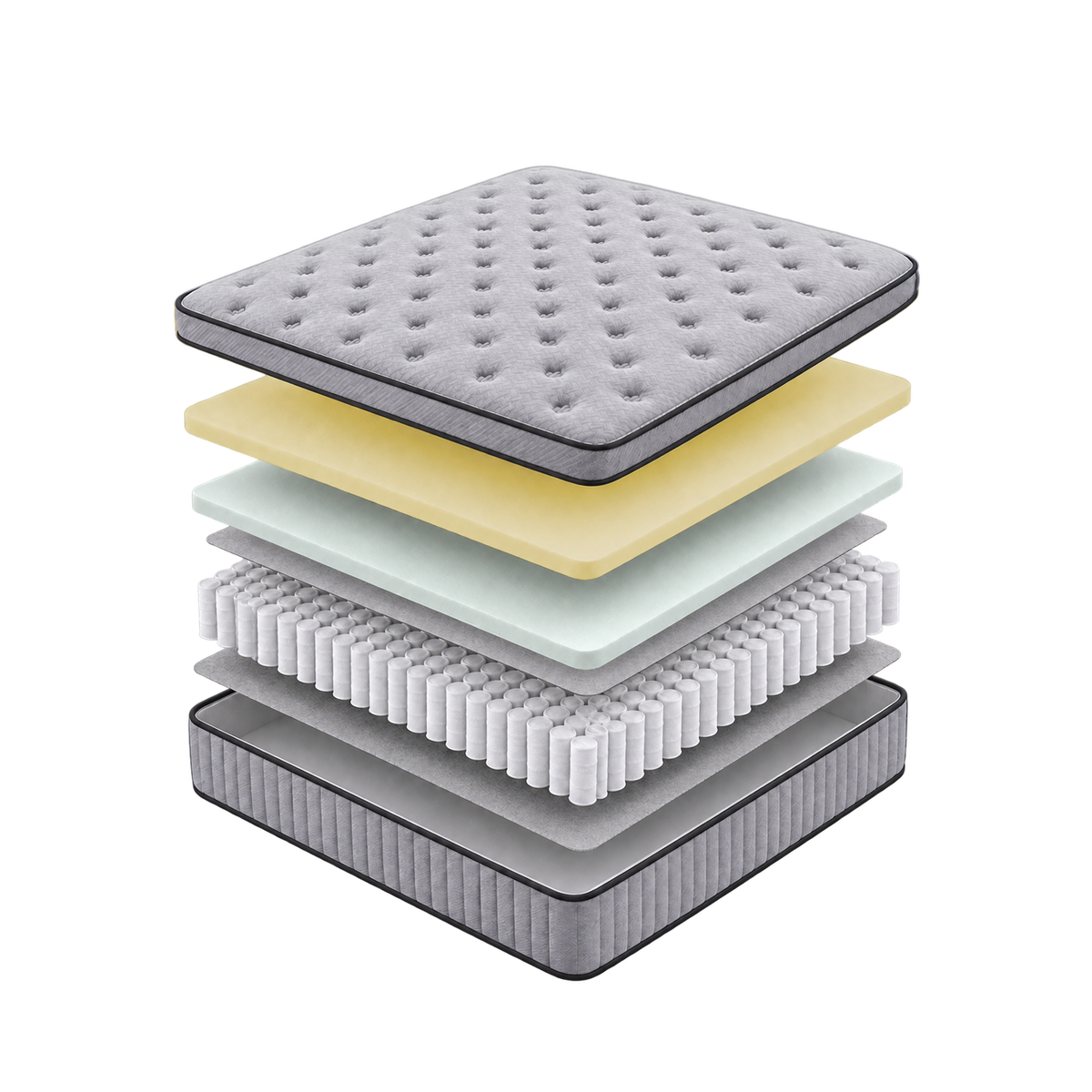 Furnitoply Premium Knit Mattress