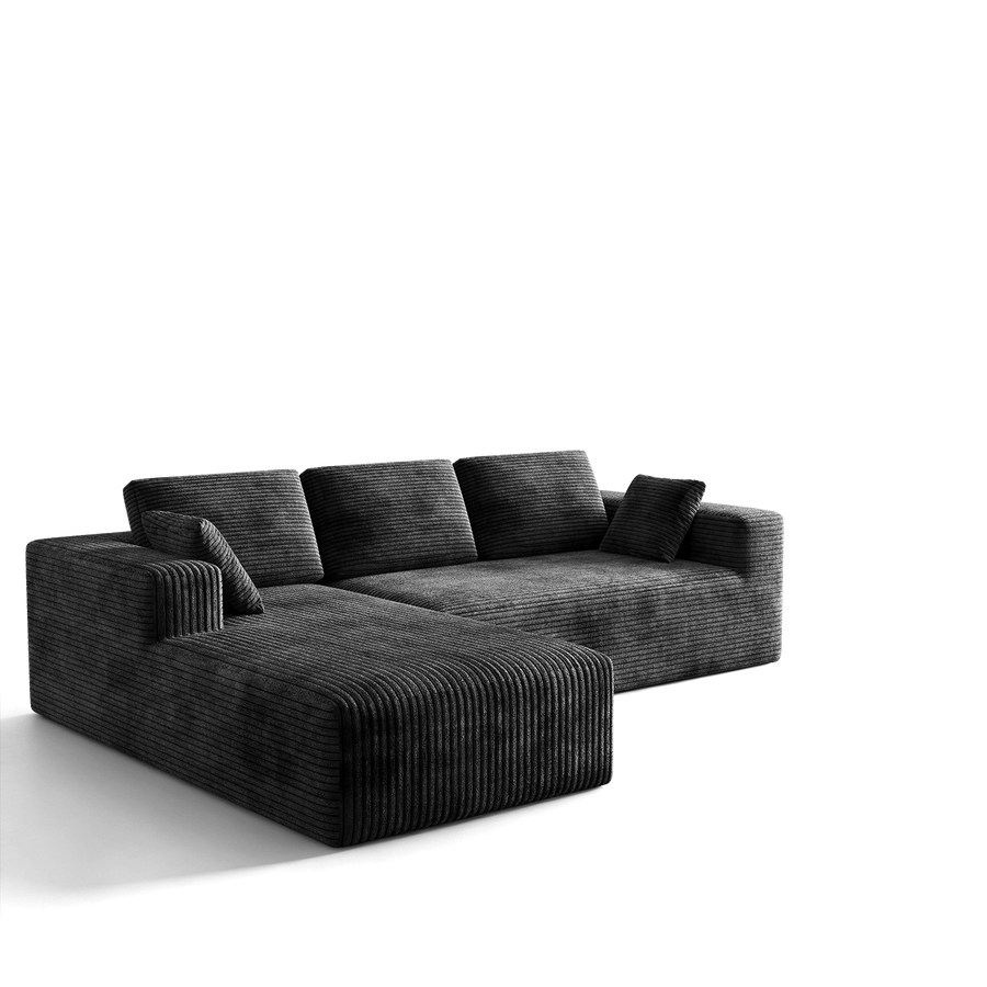 Milo L-Shape 4-Seat Sectional Sofa