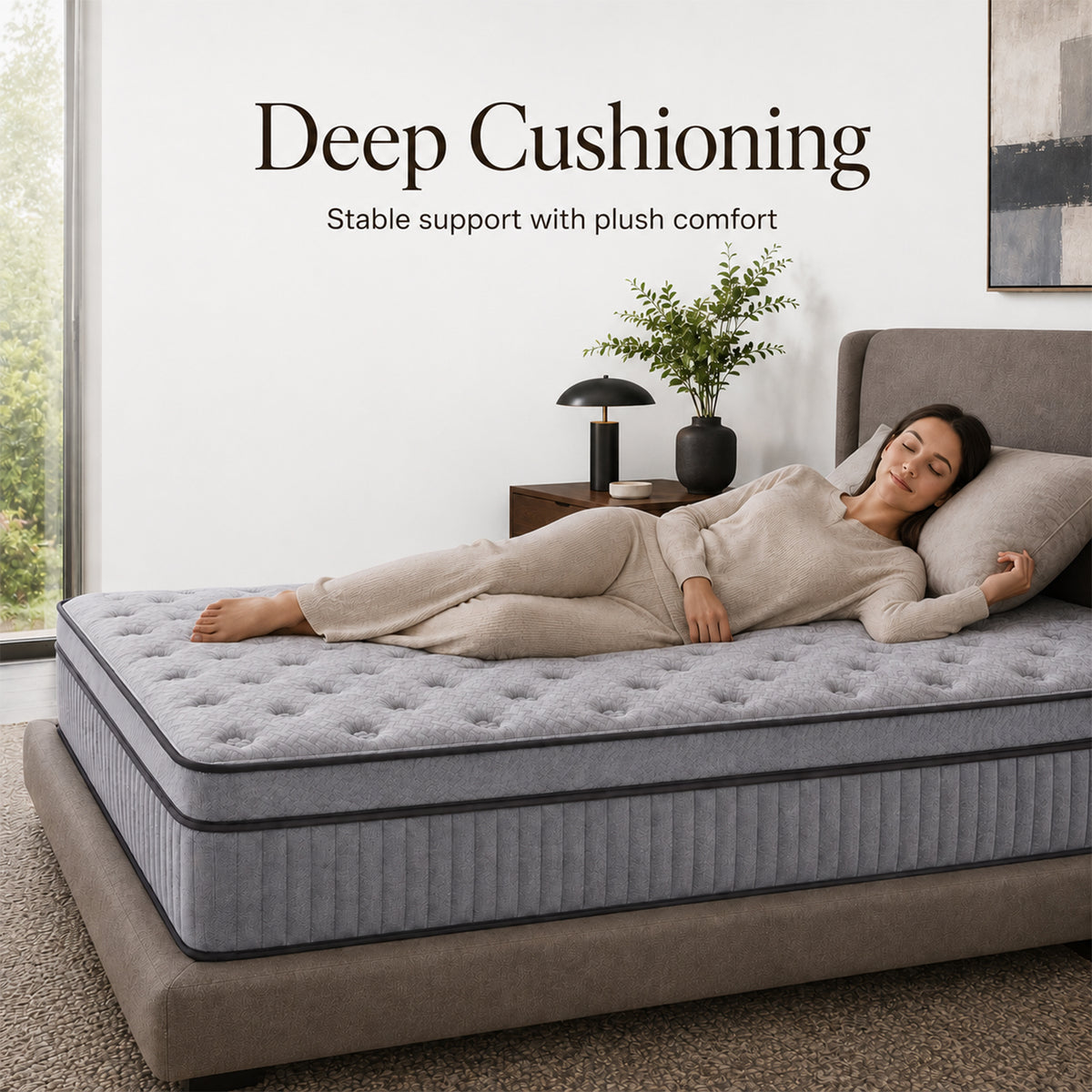 Furnitoply Premium Knit Mattress