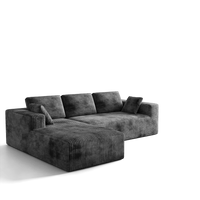 Milo L-Shape 3-Seat Sectional Sofa
