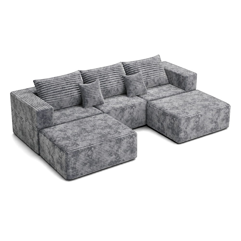Rowan U-Shape 6-Seat Sectional Sofa