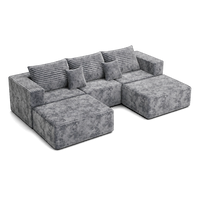 Rowan U-Shape 6-Seat Sectional Sofa