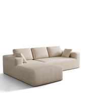 Milo L-Shape 4-Seat Sectional Sofa