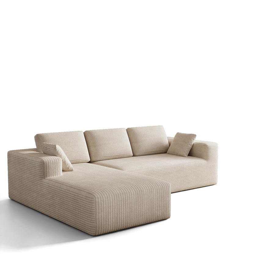 Milo L-Shape 4-Seat Sectional Sofa