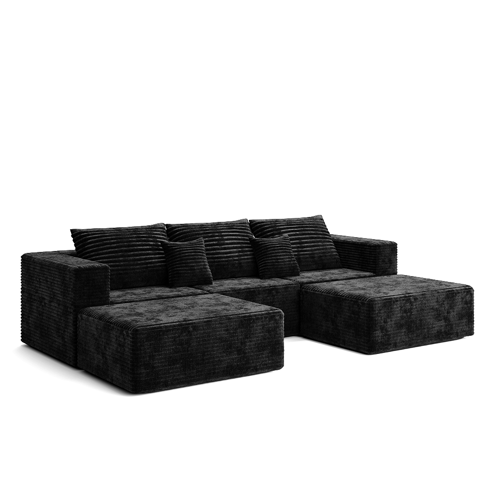 Rowan U-Shape 6-Seat Sectional Sofa
