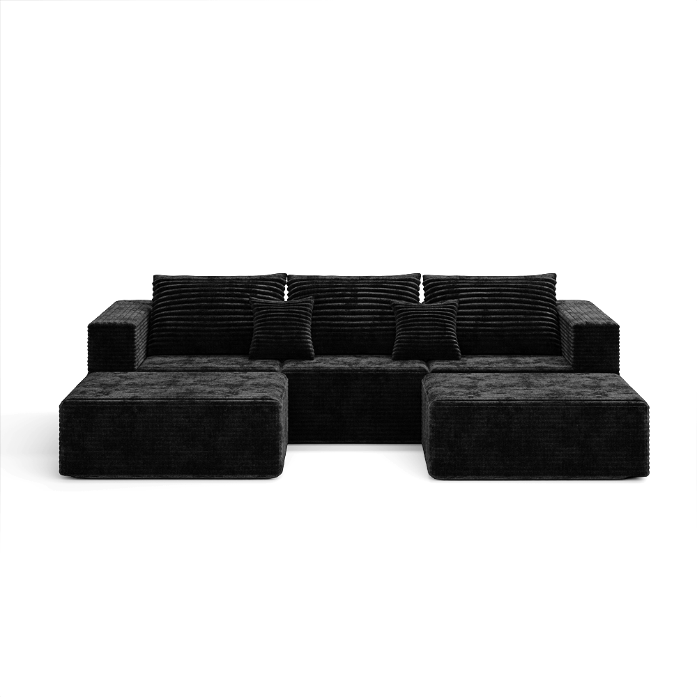 Rowan U-Shape 6-Seat Sectional Sofa