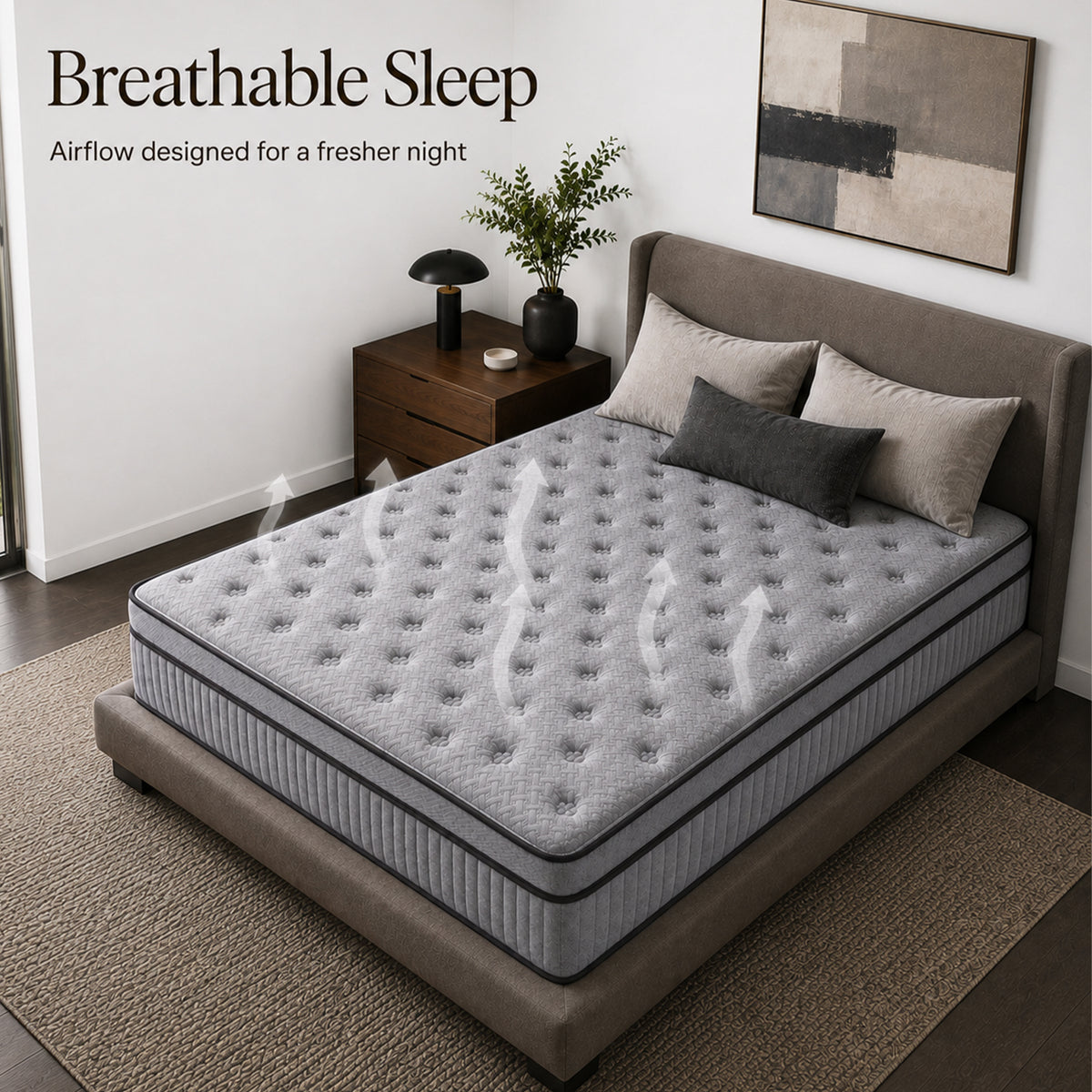 Furnitoply Premium Knit Mattress