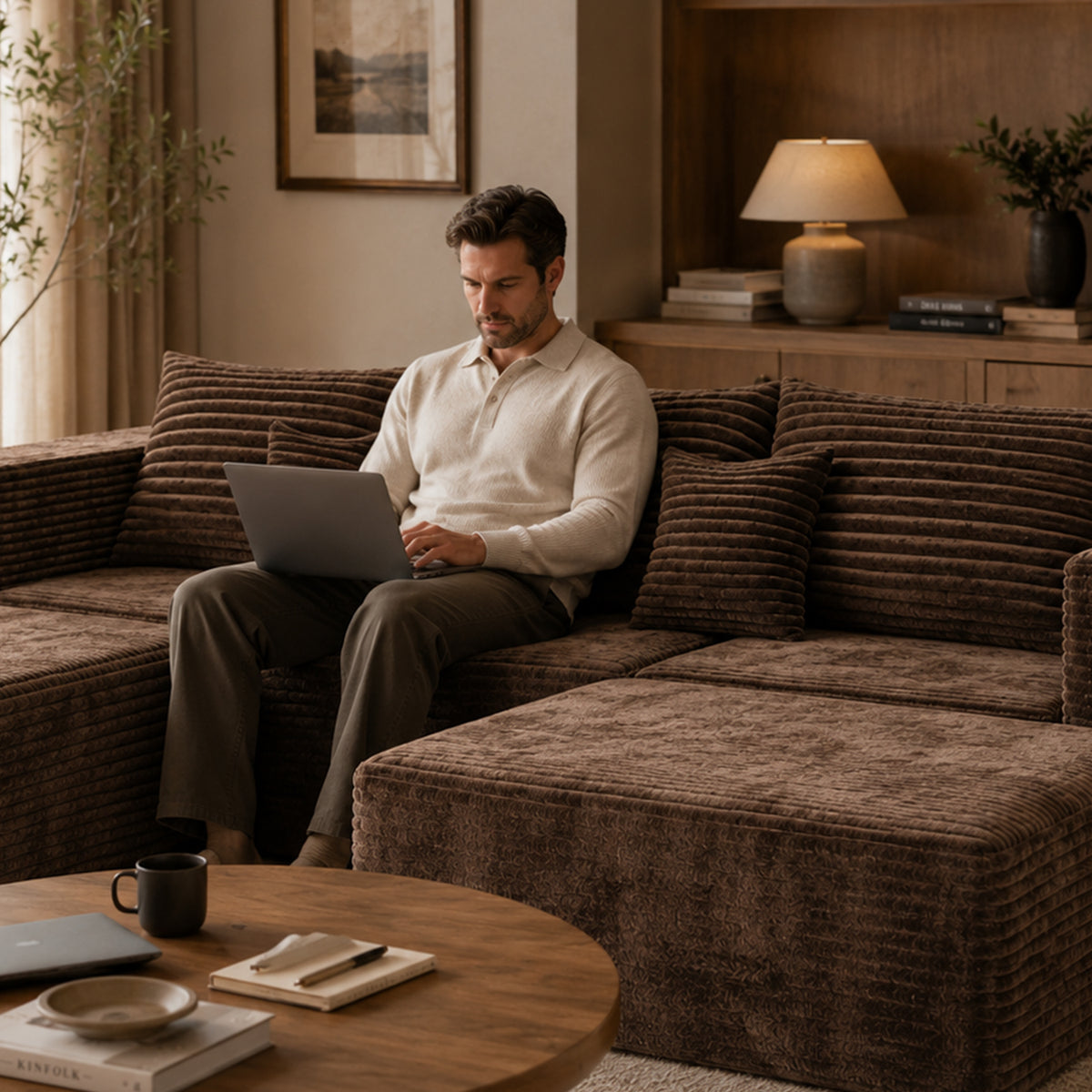 Rowan U-Shape 6-Seat Sectional Sofa
