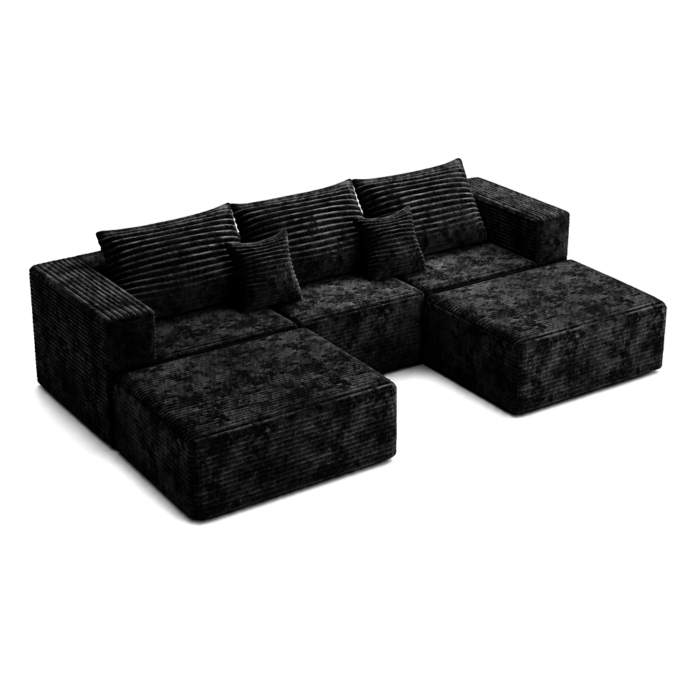 Rowan U-Shape 6-Seat Sectional Sofa