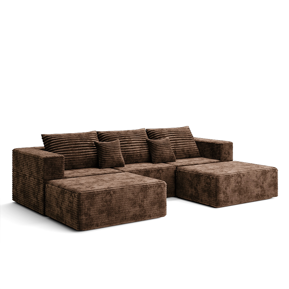 Rowan U-Shape 6-Seat Sectional Sofa