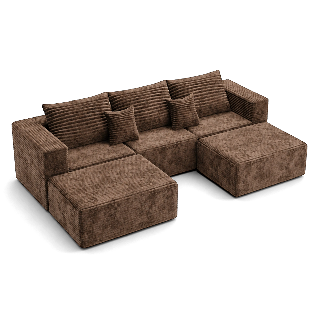 Rowan U-Shape 6-Seat Sectional Sofa