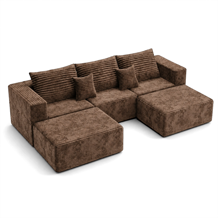 Rowan U-Shape 6-Seat Sectional Sofa